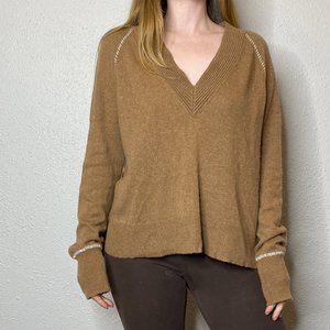 Veronica Beard Preta V-Neck Cashmere Sweater